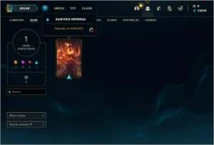 Conta ouro 1 com 1 skin e 21 champs ( MAIN JG ) Karthus - League of Legends LOL