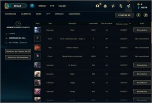Conta ouro 1 com 1 skin e 21 champs ( MAIN JG ) Karthus - League of Legends LOL