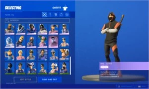 Conta de Fortnite Season 3 com skins compradas e com Ikonik