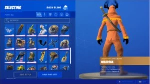 Conta de Fortnite Season 3 com skins compradas e com Ikonik