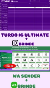 Turbo Ig Ultimate Wa Sender + Brinde