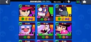 Conta Brawl stars 33k, muito boa