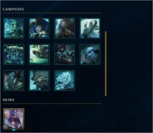 CONTA PLATINA I COM 65% DE WR. - League of Legends LOL