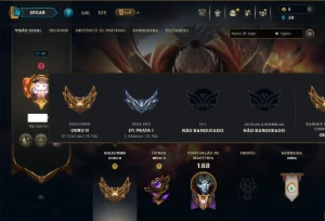 Ouro 2 com 90 Champs e 32 Skins ( ADC / MID / JG )