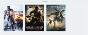 CONTA ORIGIN - BATTEFIELD 4 E MEDAL OF HONOR PA - Outros
