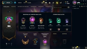 Vendo conta de lol lvl 282 - 4 Skins vitoriosas - League of Legends