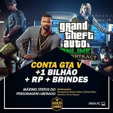 GTA 5 1 Bilhão+Rp+Brindes conta 100% Full acesso