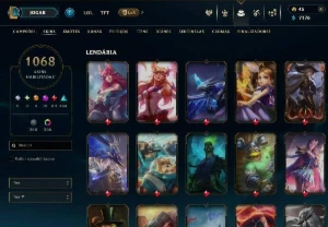 Conta LoL 1068 skins, 12 anos de conta - League of Legends