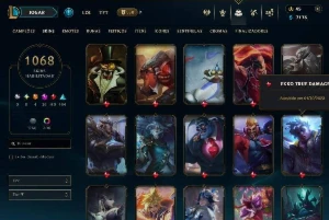 Conta LoL 1068 skins, 12 anos de conta - League of Legends