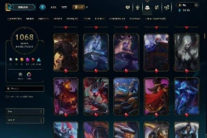 Conta LoL 1068 skins, 12 anos de conta - League of Legends