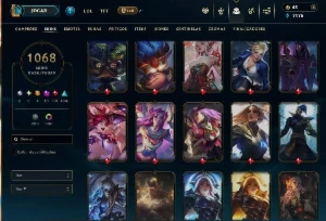 Conta LoL 1068 skins, 12 anos de conta - League of Legends