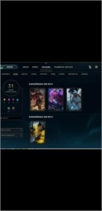 Conta LOL UNRANKED DIAMOND S8 - League of Legends