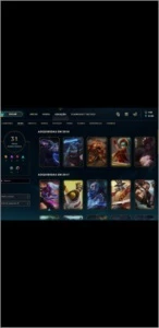 Conta LOL UNRANKED DIAMOND S8 - League of Legends