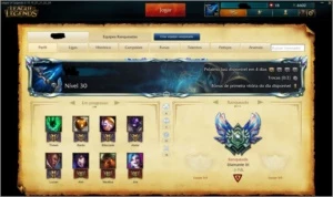 Conta Diamante 3 S4/S5/S6 - League of Legends LOL