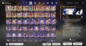 Conta Honkai Star Rail AR 70 Endgame 23 Personagens T5 - Honkai: Star Rail