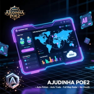 Ajudinha Poe2 0.4 Hack De Radar, Trade Auto Pot Auto Compra - Path of Exile 1 e 2