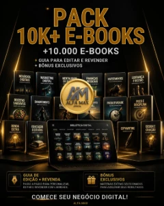 🔥 Pack 10K+ E-Books + Bônus Exclusivos 🔥 - eBooks