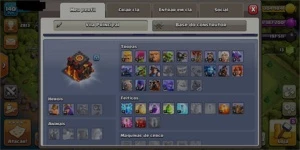 Clash of clans cv10 (recém upado - cv 9 full) barato