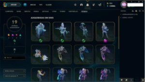 Conta No Lol Lv 423, 213 Skins E Full Champ - League of Legends