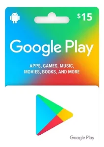 Google Play Gift Card R$15