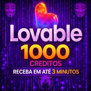 500 Créditos Lovable (+500 Bônus) - [por Tempo Limitado] - Others