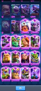 TORRE 15, CV60, EPICAS, RARAS E COMUNS FULL, 2KK GOLD E GEMA - Clash Royale