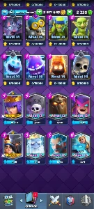 TORRE 15, CV60, 15.000+🏆 , Comuns, Raras e Épicas Full - Clash Royale