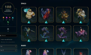 Conta LoL 915 Skins full eternos - League of Legends