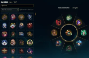 Conta LoL 915 Skins full eternos - League of Legends