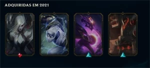 CONTA COM MORGANA CONGREGAÇÃO DAS BRUXAS - League of Legends LOL