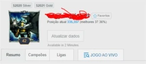 Smurf lol main adc ex gold 1 - League of Legends