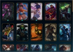 Conta LOL - Prata 1 - 63 Champions - 39 Skins - League of Legends