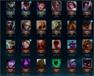 Conta League of Legends LOL