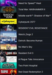 CONTA STEAM COM R$7000 EM JOGOS, NÍVEL 21, 8 ANOS DE SERVIÇO