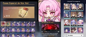 AR59 com 24xT5 Raiden C2+Bis Ayaka+Bis Ganyu+Bis + Star Rail - Outros