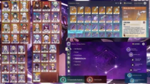AR59 com 24xT5 Raiden C2+Bis Ayaka+Bis Ganyu+Bis + Star Rail - Outros