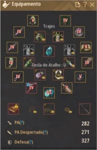 Black Desert SA Bruxa/DK 282 AP Kutum!!!