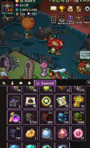 Conta Evil Hunter Tycoon Caos 30 - Outros