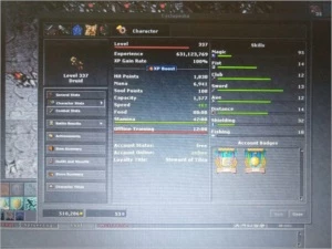 ED LVL 337 ML 95 NA BARRA VARIOS ITENS STORE - Tibia