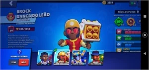 Conta de brawl stars