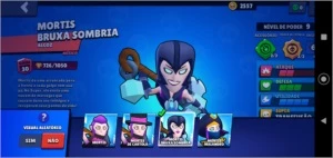 Conta de brawl stars