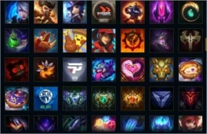 conta league of legends com email original e 150 skins LOL