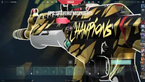 Conta valorant LV alto com muita skin