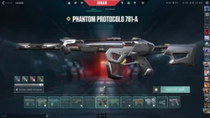 Conta valorant LV alto com muita skin