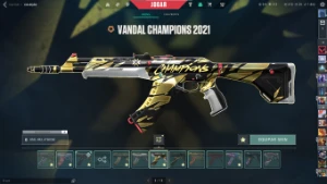 Conta valorant LV alto com muita skin