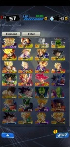 Conta Dragon Ball Legends - 43 SP - Others