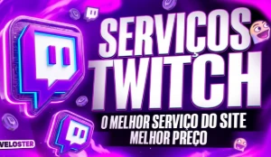 Twitch — Seguidores e Espectadores em Live | Entrega Rápida - Redes Sociais