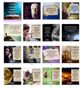 Pack Canva Gospel Frases - 61 Artes Editáveis - Serviços Digitais