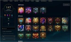 CONTA GOLD LOL 77 SKINS 151 CHAMPIONS - League of Legends