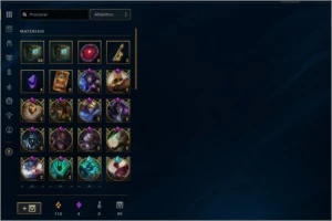 CONTA GOLD LOL 77 SKINS 151 CHAMPIONS